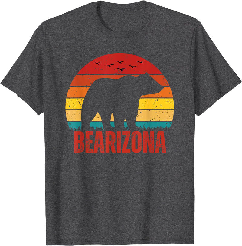 Bearizona Wildlife Park Williams Arizona Bearizona Wildlife Park T-Shirt - Dark Heather Grey