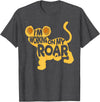 Lion Whisperer Wildlife Animal SteMi Apparel I'm Working On My Roar Lion Whisperer Safari Wildlife Animal T-Shirt - Dark Heather Grey