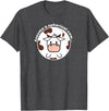 Math Science and Engineering Nerds Assume a Spherical Cow Funny Physics Shirt T-Shirt - Dark Heather Grey