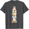 Guinea Pig Lovers Easter Day Costume for Boy Girl Funny Guinea Pig Easter Egg Kids Mens Womens Easter Day T-Shirt - Dark Heather Grey