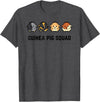 Funny Sarcastic Ironic Quotes & Sayings Cute Cavy Guinea Pig Rodent Team Squad T-Shirt - Dark Heather Grey