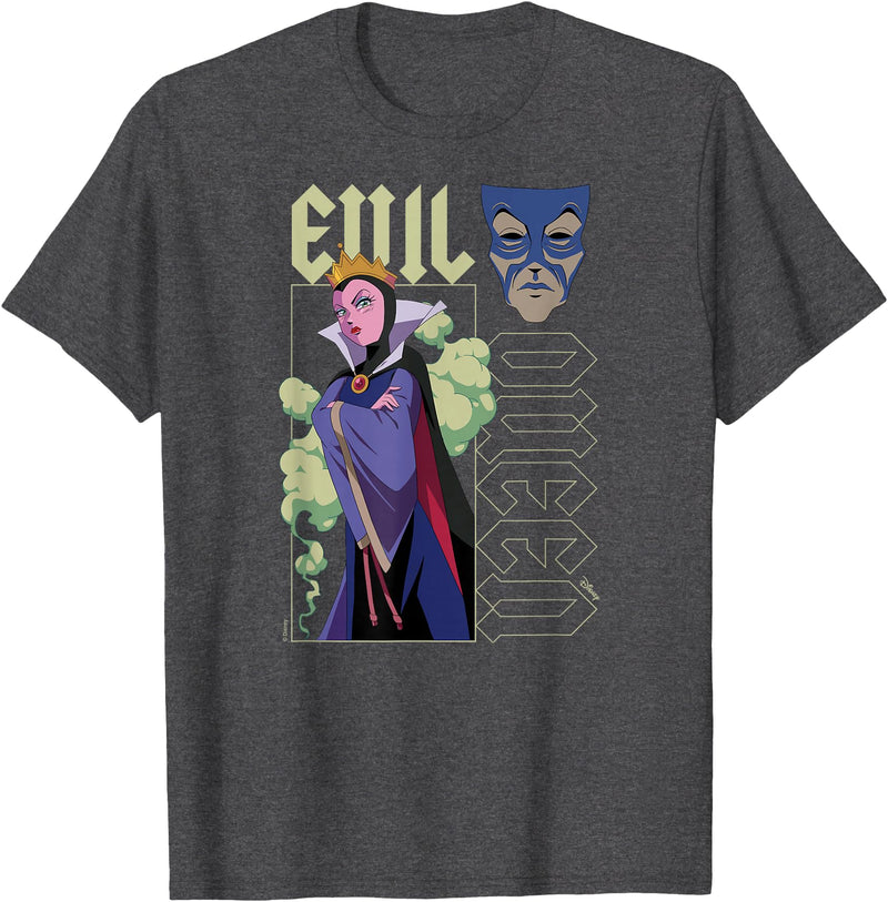 Disney Princess - Evil Queen T-Shirt - Dark Heather Grey
