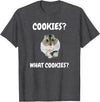 What Cookies Dwarf Hamster Funny Meme T-Shirt - Dark Heather Grey