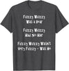 Speech Therapist Gifts - Tongue Twisters! Fuzzy Wuzzy Was a Bear... Best Tongue Twister Gift T-Shirt - Dark Heather Grey