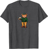 St Patricks Day Bear t -shir t St Patricks Day Bear T-Shirt - Dark Heather Grey