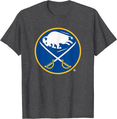 Cow Buffalo Sabres Icon Officially T-Shirt