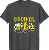 Happy Bee Day Birthday Party Matching Family Gifts Brother Bee Cute Beekeeping Birthday Party Matching Family T-Shirt - Dark