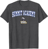 Official High School Fan Gear Summit Academy Bears T-Shirt - Dark Heather Grey
