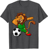 Lovers Maroc Berber culture Morocco Royal Lion for moroccan football lovers T-Shirt - Dark Heather Grey