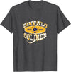 Historically Tee Buffalo Soldier T-Shirt - Dark Heather Grey