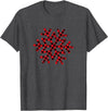 Christmas Snowflake buffalo plaid Holiday gifts Christmas snowflake buffalo plaid Holiday gift fun Winter T-Shirt - Dark