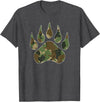 Camo Lover Camo Bear Claw Camouflage for Men Women T-Shirt - Dark Heather Grey