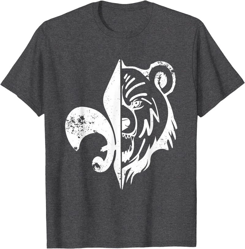 Pfadfinder Bär Scout Bear for Scouts T-Shirt - Dark Heather Grey