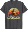 Camping Bear - Vote 2020 Gift - DressedForDuty Only You Can Prevent Socialism - Camping Bear - Vote 2020 T-Shirt - Dark Heather Grey