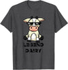 Cow Shirt - Legendairy - Cow Print Shirt - Pun Shirt T-Shirt - Dark Heather Grey