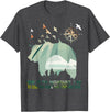 Camping Bears And To The Mountains I Go To Lose My Mind Camping Bear T-Shirt - Dark Heather Grey