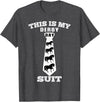 Funny Horse Racing Cool Horse Lover Apparel This Is My Derby Day Suit Funny Horse Racing Horse Lover T-Shirt - Dark Heather Grey