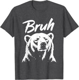 Bruh Polar Bear Meme Face T-Shirt