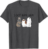 I Got Buns Hun Bunny Mom Cute Rabbit Lover Rabbit Mama T-Shirt in Dark Heather Grey