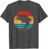 Fishing Accessories & Clothing Gifts Women Men Fish Retro Style Vintage T-Shirt - Dark Heather Grey