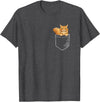 Cute Maine Coon Cat Mom Gifts T Shirts & Hoodies Funny Mens Womens Pocket Orange Maine Coon Cat Lover Owner T-Shirt - Dark