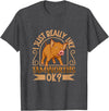 Creative Tamworth Pig Designs I Love My Tamworth Pig T-Shirt - Dark Heather Grey