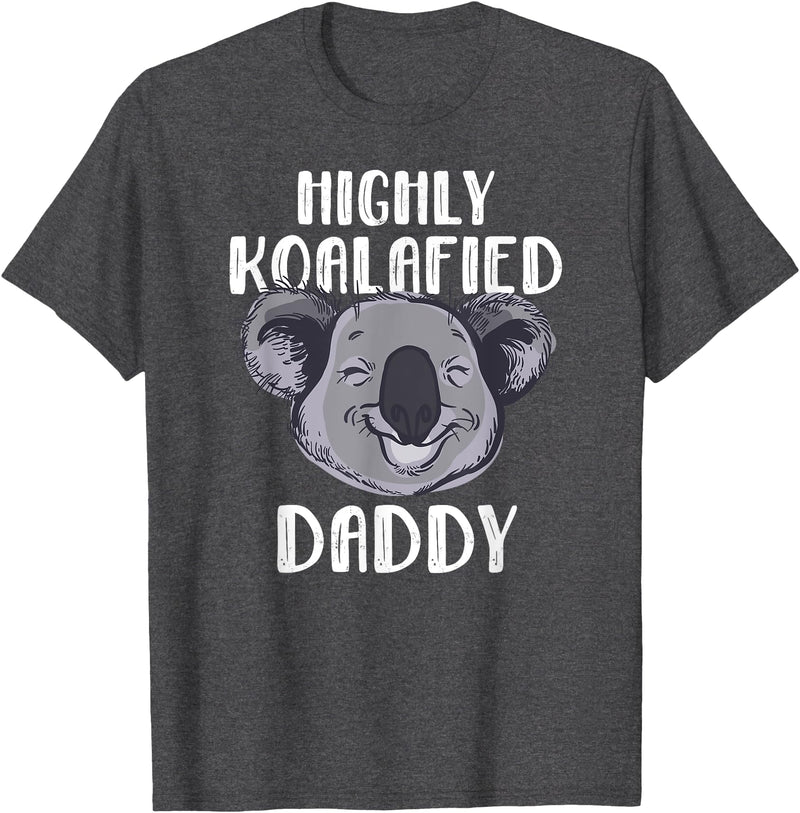 Funny Cute Daddy Koala Bear Shirt Co Funny Daddy Koala Bear Shirt Men - Dark Heather Grey