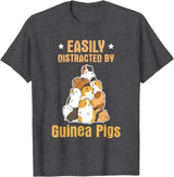 Fluff Lover Quote Guinea Pig Quote for a Guinea Lover T-Shirt - Dark Heather Grey