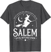 Salem Witch Halloween Apparel Salem Local Witches Union 1692 Witch Halloween Costume T-Shirt - Dark Heather Grey