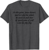 At This Point Shirt At This Point Jesus Doesn't Need To Take The Wheel T-Shirt - Dark Heather Grey