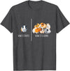 Funny Guinea Pig Shirts How It Started How It's Going - Guinea Pig Rodent Pet Lover T-Shirt - Dark Heather Grey