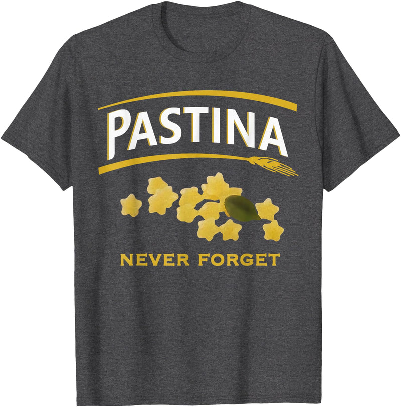 Pastina Never Forget T-Shirt - Dark Heather Grey