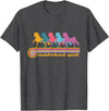 Saddlebred Spirit | NickerStickers Retro Saddlebred Horses T-Shirt - Dark Heather Grey