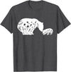 Funny Mama Bear Family Matching Gifts Clothing DJ Mama Bear T-Shirt - Dark Heather Grey