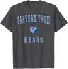 Official High School Fan Gear Bartram Trail High School Bears T-Shirt - Dark Heather Grey