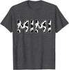 Cow Pattern Print Family Matching Birthday Shirts Cow Mimi Birthday Family Matching Mothers Day Boy Girl Farm T-Shirt - Dark