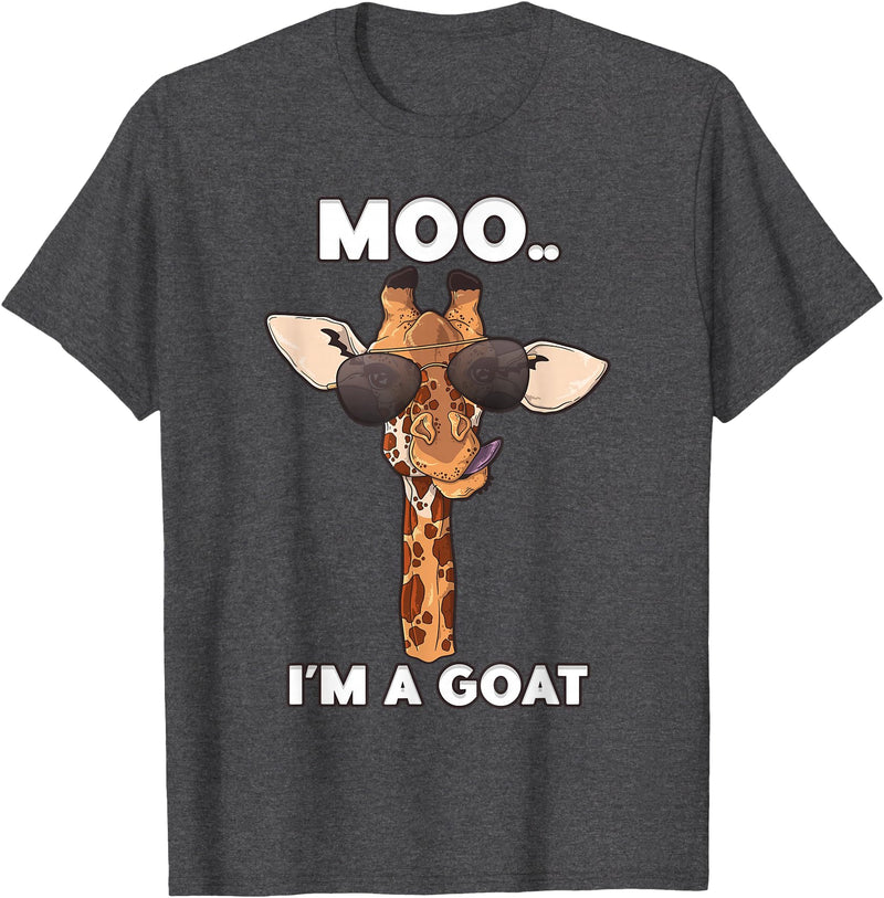 themed giraffe gifts Funny Giraffe Lover Quote Animals I Love Giraffes Gifts T-Shirt - Dark Heather Grey