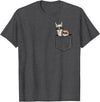 Llama Alpaca Gifts By Skizzenmonster Hipster Llama & Sloth With Sunglasses T-Shirt - Dark Heather Grey