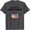 Sweet Anatomy of a Furry Potato Guinea Pig Gifts Anatomy Of A Furry Potato Guinea Pig Lover T-Shirt - Dark Heather Grey