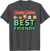 Llama Llama Netflix Best Friends Tee Shirt T-Shirt - Dark Heather Grey