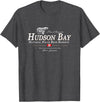 Port Stevens P.S.75 Design Polar Bear - Hudson Bay - Canada - Maple Leaf - Maple Leaf T-Shirt - Dark Heather Grey