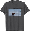 I May Be Stupid Cow Meme i may be stupid Funny T-Shirt - Dark Heather Grey