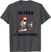 Mom Shirts Mother of Nightmares Graphic T-Shirt - Dark Heather Grey
