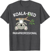 Teacher Gift T-Shirts and Apparel Cute Koala Paraprofessional Gift Appreciation T-Shirt T-Shirt - Dark Heather Grey