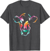 Cow Shirts & Apparel Cow Art Head Gift Watercolor T-Shirt Small - Dark Heather Grey
