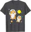 Hamster In Space Hamster Lover Gift T-Shirt - Dark Heather Grey