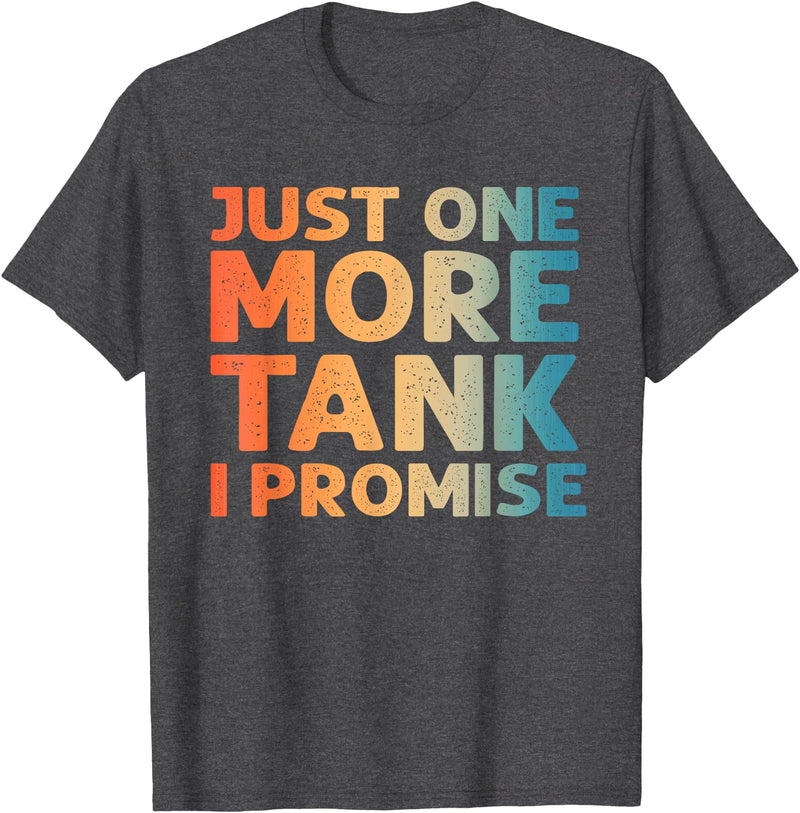 Funny Aquarium Gift Fish Tank Accessories & Stuff Best Fish Tank Design For Men Women Fish Tank Aquarium Lover T-Shirt - Dark Heather Grey