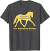 Palomino Horse Shirt Co Palomino Horse Shirt T-Shirt - Dark Heather Grey