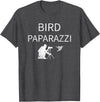Birdwatching | Bird Photographer Gifts Unisex-Adults Black Short Sleeve T-Shirt Small Bird Photography T-Shirt - Dark Heather Grey