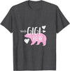 Grandma-Bear Tees Mother's Day Gigi Bear For Your Mom and Grandma Christmas T-Shirt - Dark Heather Grey